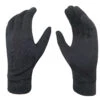 Chiba Gloves Merino Liner Winter Glove In Black Small