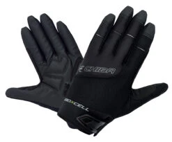 Chiba Gloves BioXCell Full Fingered Touring Gloves In Black Small
