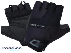 Chiba Gloves Gel Comfort Active Eco-Line Mitt Black BLACK SMALL Small