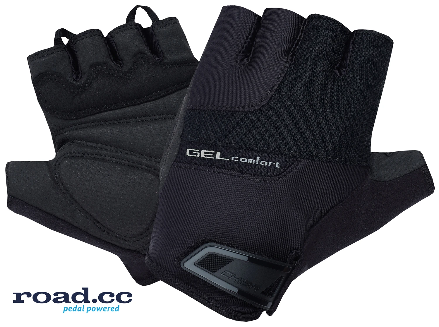 Chiba Gloves Gel Comfort Active Eco-Line Mitt Black BLACK SMALL Small