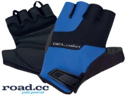 Chiba Gloves Gel Comfort Active Eco-Line Mitt Blue/Black BLUE SMALL Small