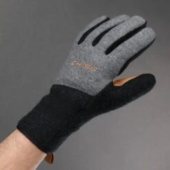 Chiba All Natural Warm Waterproof Cycling Gloves - Dark Grey -Sports Gloves and Clothing - Chiba chiba all natural warm waterproof cycling gloves dark grey 24 1524091