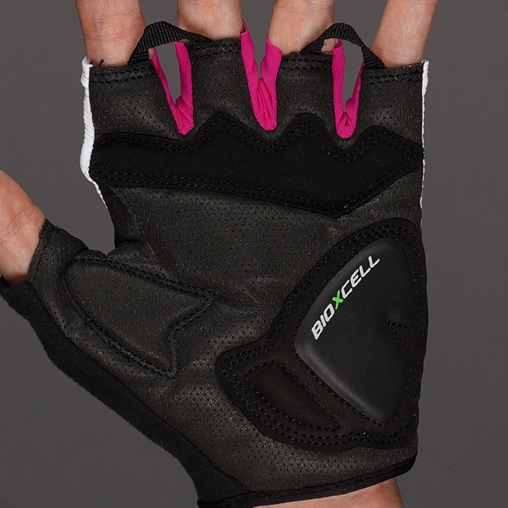 Chiba BioXCell Lady Bike Gloves Women - White 7 Chiba BioXCell Lady Bike Gloves Women - White - Image 5