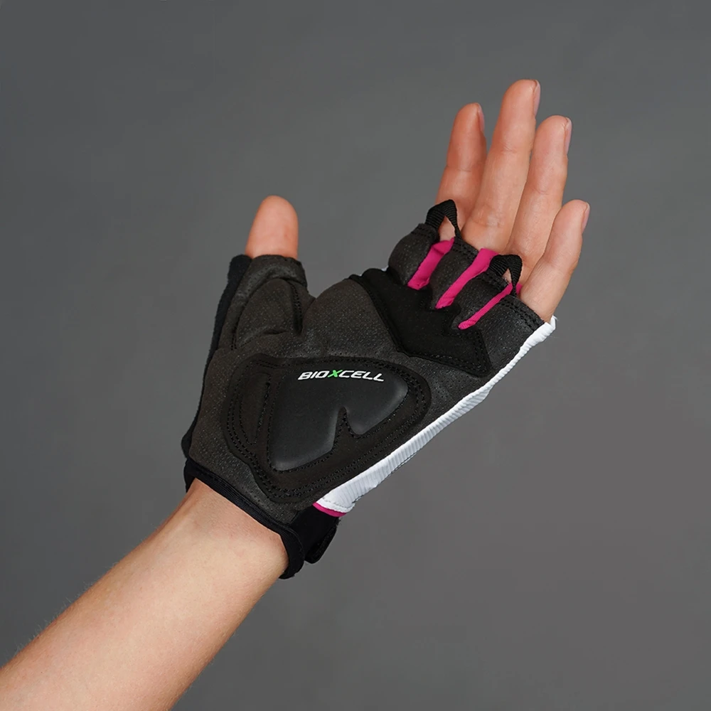 Chiba BioXCell Lady Bike Gloves Women - White 6 Chiba BioXCell Lady Bike Gloves Women - White - Image 4