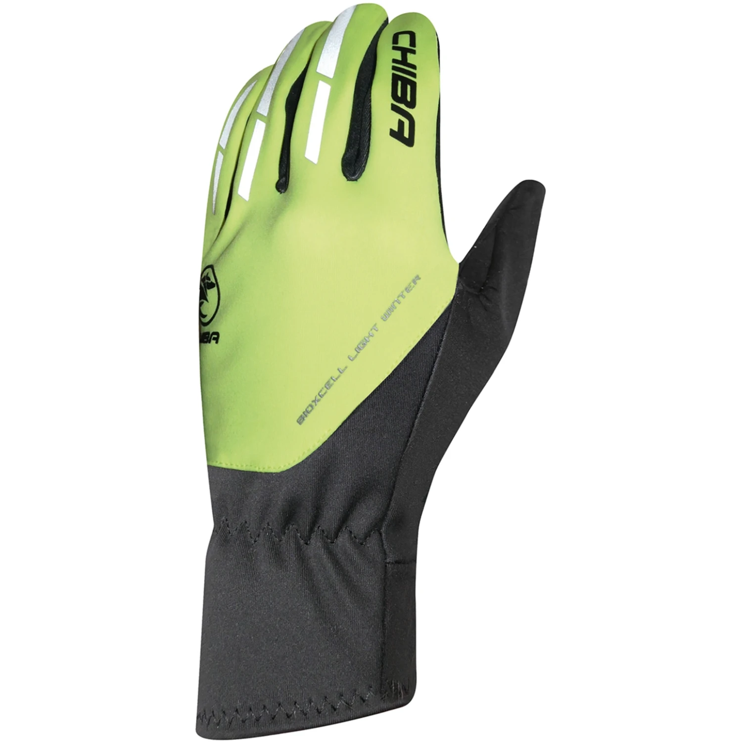 Chiba BioXCell Light Winter Cycling Gloves - Neon Yellow 3 Chiba BioXCell Light Winter Cycling Gloves - Neon Yellow