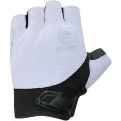 Chiba BioXCell Road Bike Gloves - White/black