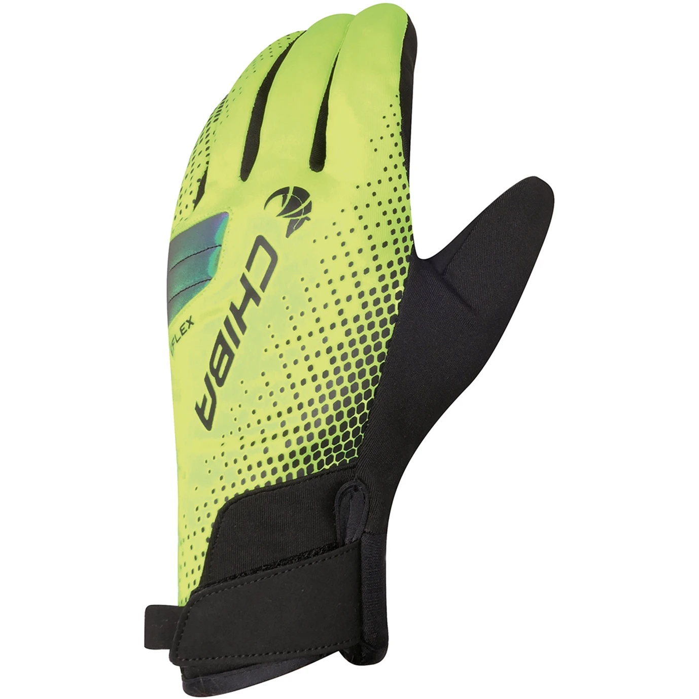 Chiba BioXCell Warm Winter Cycling Gloves - Neon Yellow