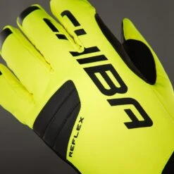 Chiba BioXCell Warm Winter Cycling Gloves - Neon Yellow 3160020 -Sports Gloves and Clothing - Chiba chiba bioxcell warm winter cycling gloves neon yellow 7 879972