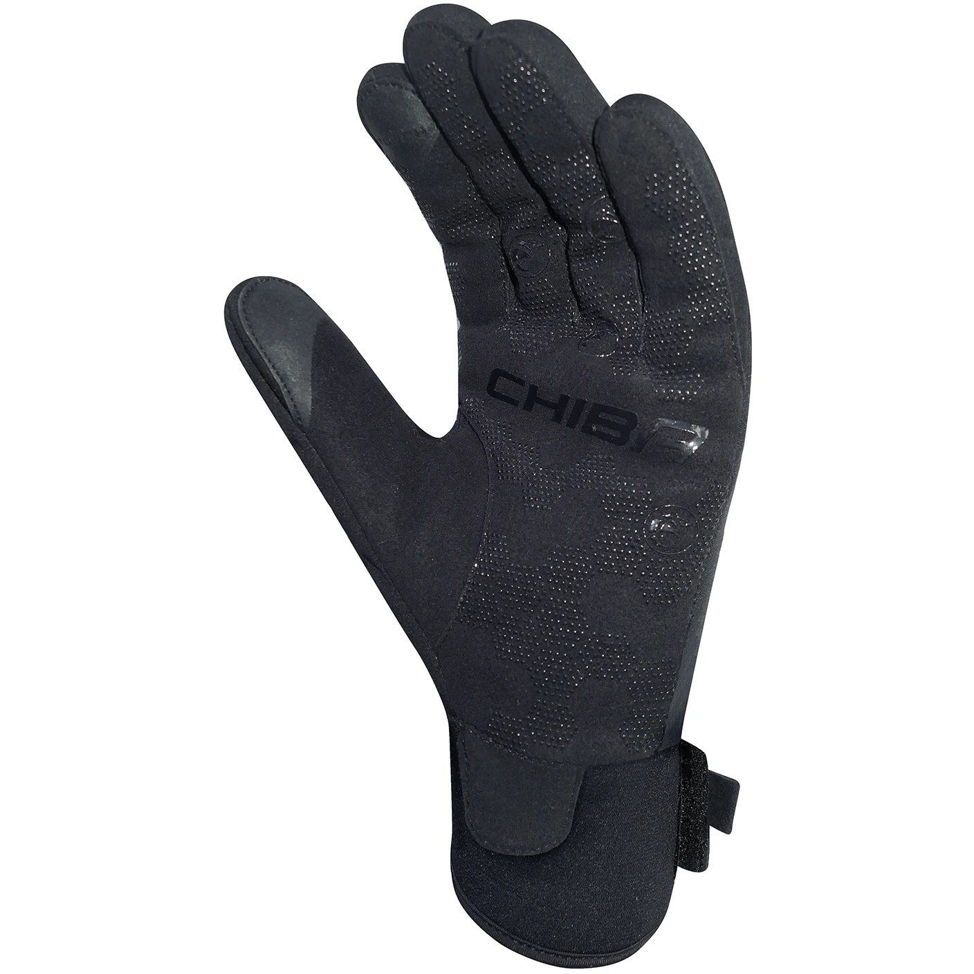 Chiba Classic Cycling Gloves - Black/silver 4 Chiba Classic Cycling Gloves - Black/silver - Image 2