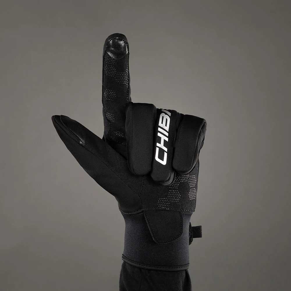 Chiba Classic Cycling Gloves - Black/silver 6 Chiba Classic Cycling Gloves - Black/silver - Image 4