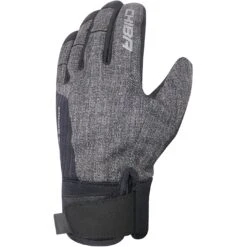 Chiba Cross Over Light Cycling Gloves - Dark Grey/black