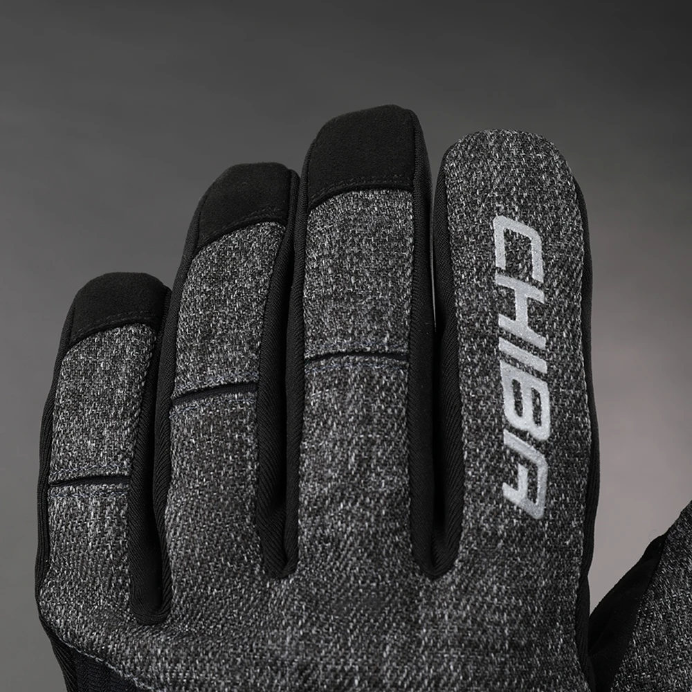 Chiba Cross Over Light Cycling Gloves - Light Grey 8 Chiba Cross Over Light Cycling Gloves - Light Grey - Image 6