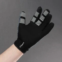 Chiba Double Six Cycling Gloves - Dark Grey -Sports Gloves and Clothing - Chiba chiba double six cycling gloves dark grey 2 1555998