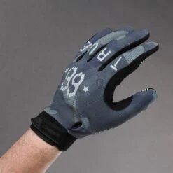 Chiba Double Six Cycling Gloves - Dark Grey -Sports Gloves and Clothing - Chiba chiba double six cycling gloves dark grey 3 1555999