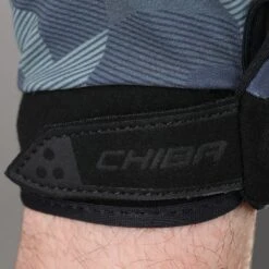 Chiba Double Six Cycling Gloves - Dark Grey -Sports Gloves and Clothing - Chiba chiba double six cycling gloves dark grey 7 1556003