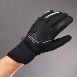 Chiba Dry Star Warm Cycling Gloves - Black -Sports Gloves and Clothing - Chiba chiba dry star warm cycling gloves black 23 1524067