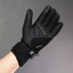 Chiba Dry Star Warm Cycling Gloves - Black -Sports Gloves and Clothing - Chiba chiba dry star warm cycling gloves black 24 1524068