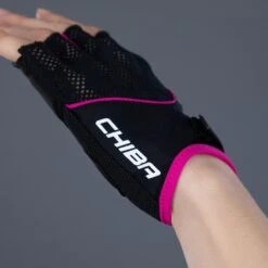 Chiba Gel Bike Gloves Women - Black/pink -Sports Gloves and Clothing - Chiba chiba gel bike gloves women black pink 24 1400250