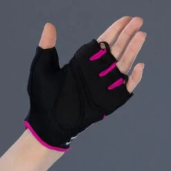 Chiba Gel Bike Gloves Women - Black/pink -Sports Gloves and Clothing - Chiba chiba gel bike gloves women black pink 27 1400253