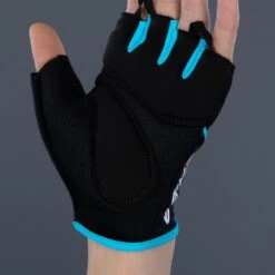 Chiba Gel Bike Gloves Women - Black/turquoise -Sports Gloves and Clothing - Chiba chiba gel bike gloves women black turquoise 4 1556079