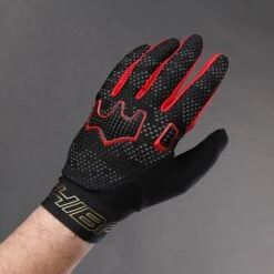 Chiba Infinity Cycling Gloves - Black/red -Sports Gloves and Clothing - Chiba chiba infinity cycling gloves black red 6 1556122