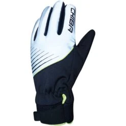 Chiba Kids Waterproof Cycling Gloves - Silver Reflective/black