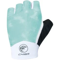 Chiba Tie Dye Bike Gloves Women - Petrol