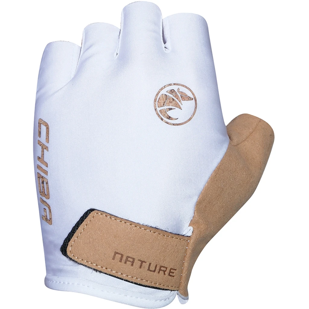 Chiba Nature ECO Biking Gloves - White 3 Chiba Nature ECO Biking Gloves - White