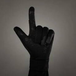 Chiba Polarfleece Cycling Gloves - Black -Sports Gloves and Clothing - Chiba chiba polarfleece cycling gloves black 5 880224