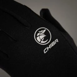 Chiba Polarfleece Cycling Gloves - Black -Sports Gloves and Clothing - Chiba chiba polarfleece cycling gloves black 6 880225