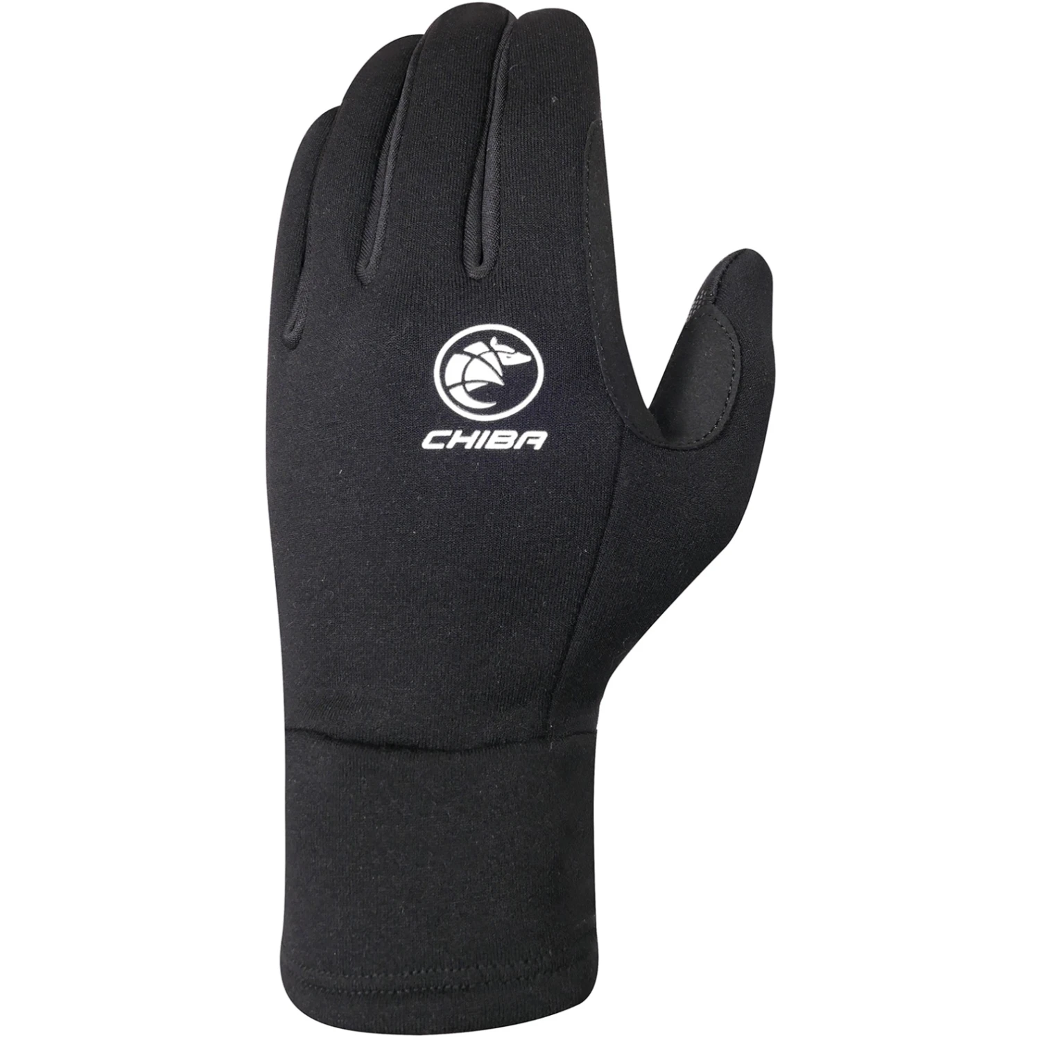 Chiba Polarfleece Cycling Gloves Kids - Black 3 Chiba Polarfleece Cycling Gloves Kids - Black