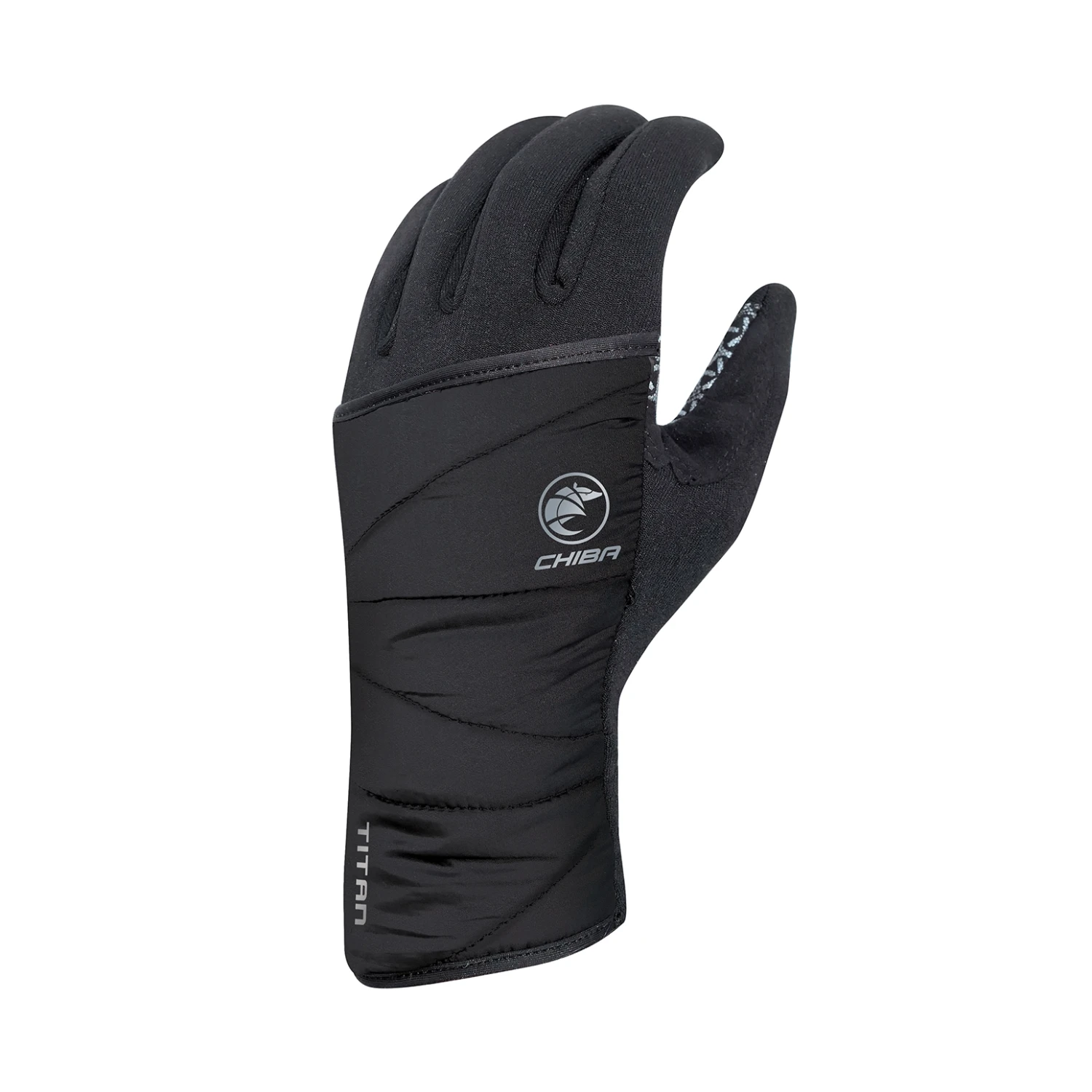 Chiba Polarfleece Titan Cycling Gloves With Protective Cover - Black 3 Chiba Polarfleece Titan Cycling Gloves With Protective Cover - Black