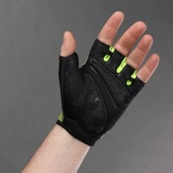 Chiba Solar II Bike Gloves - Black/neon Yellow -Sports Gloves and Clothing - Chiba chiba solar ii bike gloves black neon yellow 2 1556379