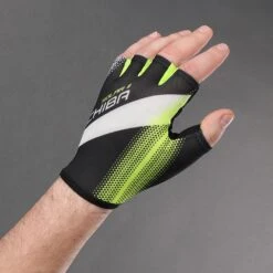 Chiba Solar II Bike Gloves - Black/neon Yellow -Sports Gloves and Clothing - Chiba chiba solar ii bike gloves black neon yellow 3 1556380
