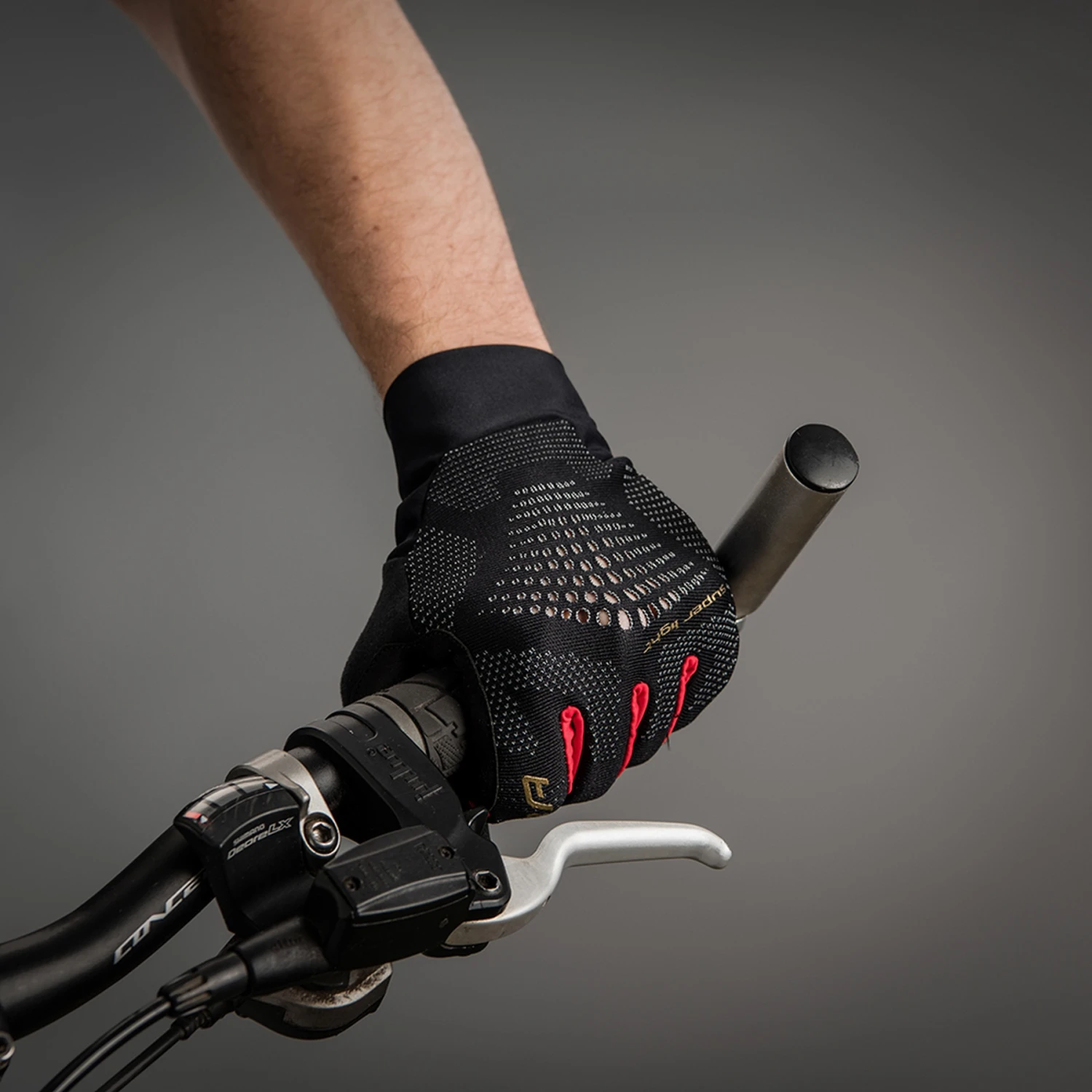 Chiba Super Light Cycling Gloves - Black/red 7 Chiba Super Light Cycling Gloves - Black/red - Image 5