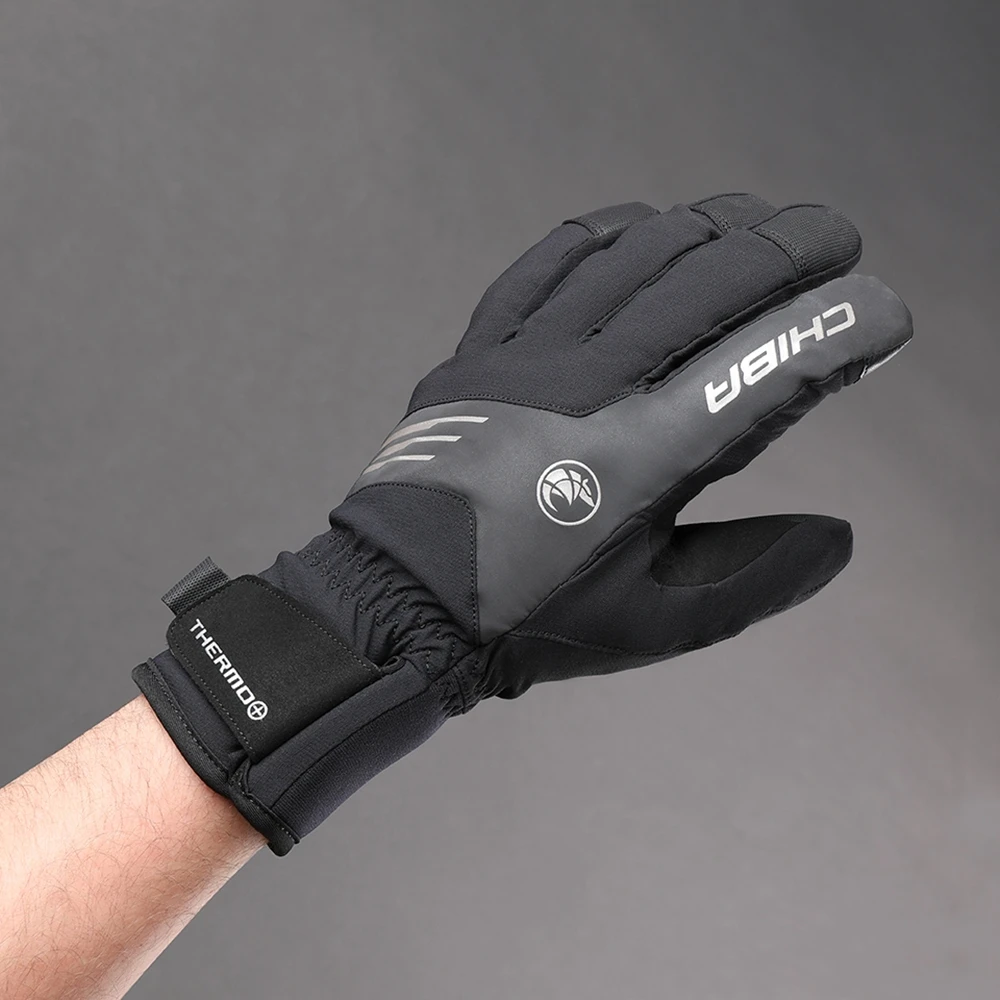 Chiba Thermo Plus Extra Warm Cycling Gloves - Black 5 Chiba Thermo Plus Extra Warm Cycling Gloves - Black - Image 3