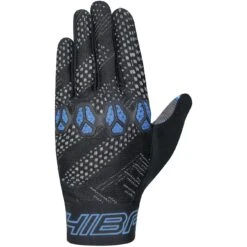 Chiba Trinity Youth Cycling Gloves - Black/royal