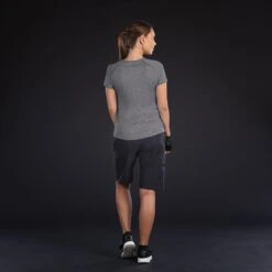 Chiba Urban T-Shirt Women - Light Grey -Sports Gloves and Clothing - Chiba chiba urban t shirt women light grey 25 1400572