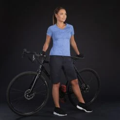 Chiba Urban T-Shirt Women - Royal -Sports Gloves and Clothing - Chiba chiba urban t shirt women royal 22 1400578