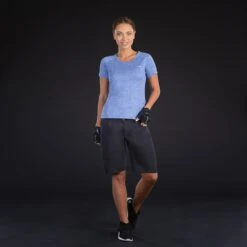 Chiba Urban T-Shirt Women - Royal -Sports Gloves and Clothing - Chiba chiba urban t shirt women royal 26 1400582