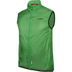 Chiba Windblocker Vest - Apple Green/black
